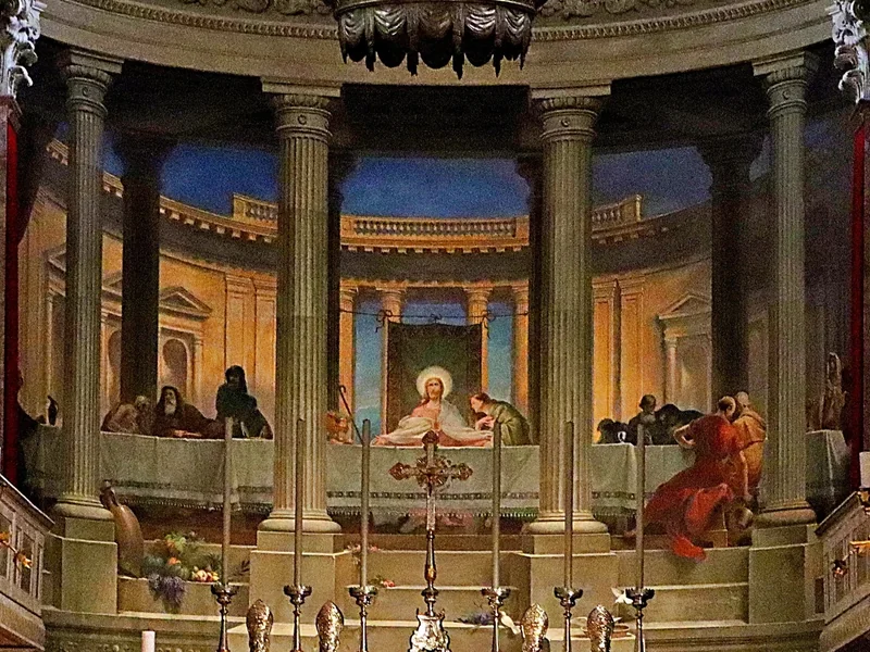 1845-Ponziano Loverini - Ultima Cena - Pieve di sant'Andrea, Iseo, Brescia